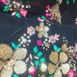 Elegant Embroidered Lehenga Skirt