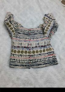 Boho Print  Top