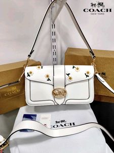 COACH GEORGIE SHOULDER BAG WITH RIVETS