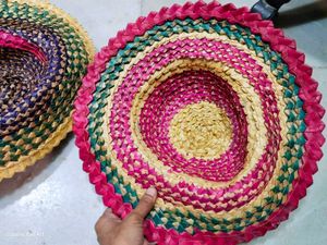 Handwoven sustainable Bamboo Cane Hat natural