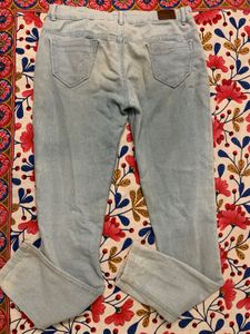 Light Wash Denim Jeans