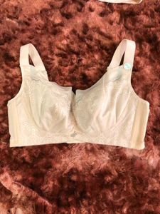 Lace Trimmed Full Coverage Bra