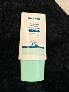 Wishcare Niacinamide oil balance fluid sunscreen