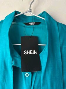 Teal Bow Shirt