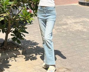 Light Wash Flare Jeans