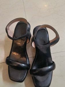 Chic Black Block Heels