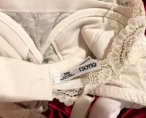 Elegant White Lace Bra