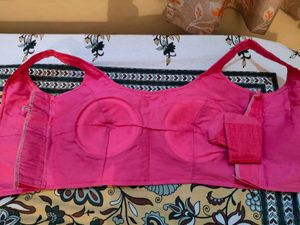 Vibrant Pink Silk Blouse