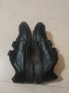Black School Shoes UK 8