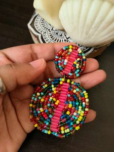 Set Of 2 Beaded Earrings ❤️💓