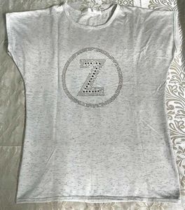 Sparkly "Z" Graphic T-Shirt