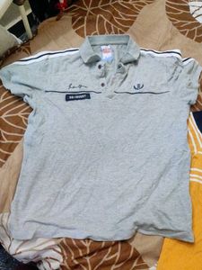 Men's Grey Polo T-Shirt