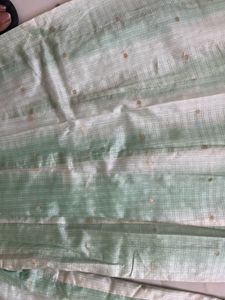 Mint green Palazzo Pants with Dupatta