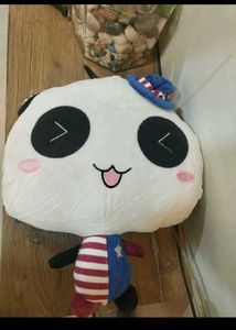 Cute Panda Plush Toy with Hat