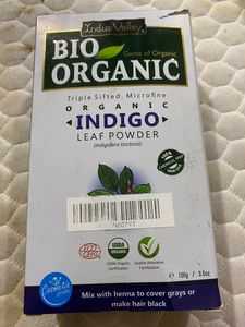 Indus Valley Bio Organic Henna , Indigo Powder