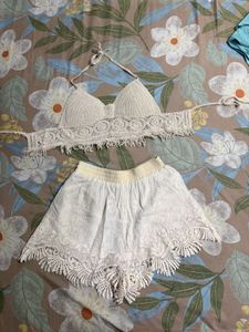 Boho Crochet Bikini Set