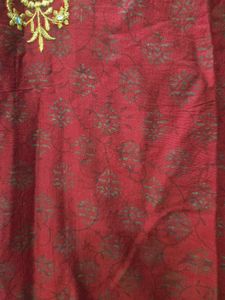 Red Festive Kurta