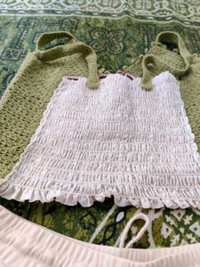 Crochet Shorts &amp; Top Set