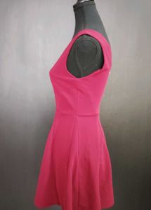 V-Neck Skater Dress