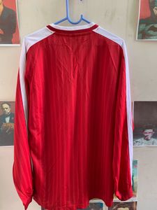 Vintage Nike Red Long Sleeve T-Shirt (T541)