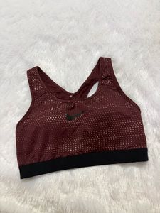 Nike Metalic M size  Sports Bra