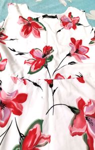 U&amp;F white dress XL size