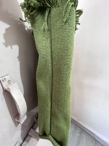 Summer Vibes Green Fringe Tote Bag