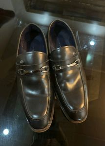 ALLEN SOLLY new Black Men Loafers