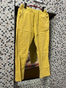 Mustard Trouser For Women