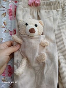 Cute Bear Pocket Pants