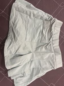 Zara Green Casual Shorts