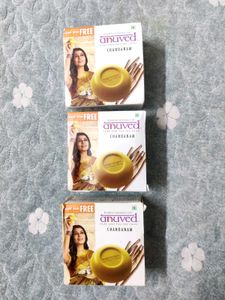 Anuved Chandanam 🧼 Soap(3-Pack)