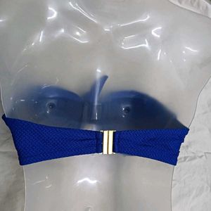 Blue Bandeau ⚛️Bikini Top