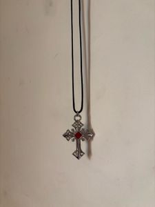 Cross Pendant Necklace gothic grunge Y2k