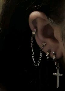 Spike Hoop Earrings