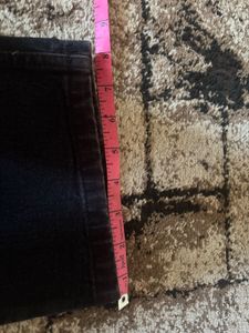 UNISEX  Black Bootcut Jeans