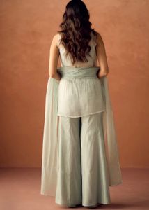Elegant Chiffon Kurta Set