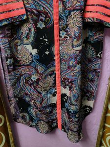 🎀150rs SALE🎀Boho Paisley Print Shirt Dress