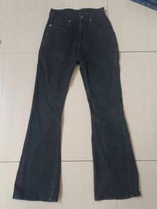 black boot cut jeans
