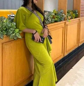 Chic Ruffle Wrap Dress