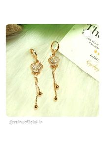 Beautiful Butterfly Tassel Drop Earrings