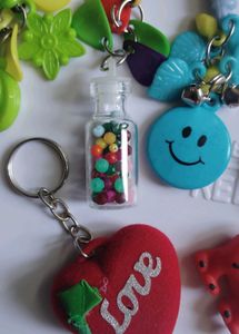 Cute Keychain Collection 6 pcs set