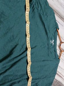 Lands' End Teal Long Sleeve Tee