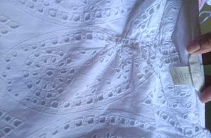 Chic White Broderie Anglaise Top