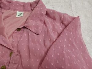 cute pink short dress