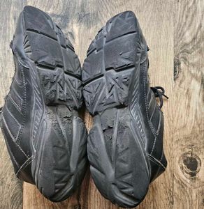 Black campus school shoes uk5