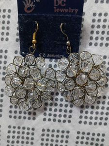 DC Jewelry Beaded Hoop Earrings