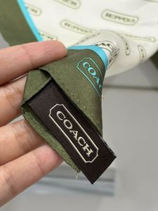 Coach 100%  Silk Scarf