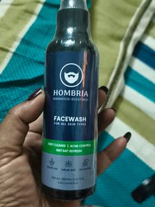 man facewash