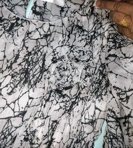 Stylish Abstract Print Dress
